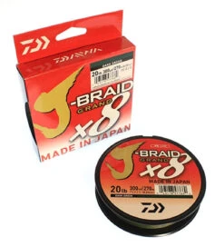 Daiwa J-Braid X8 Grand - 300yd Spool